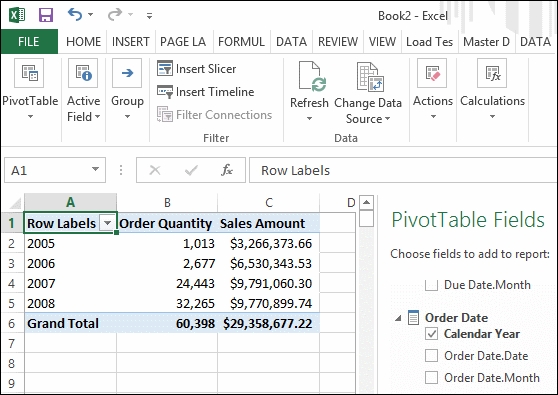 Time for action – modifying the measure properties
