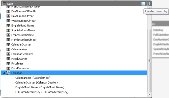 Time for action – creating a hierarchy from a single table