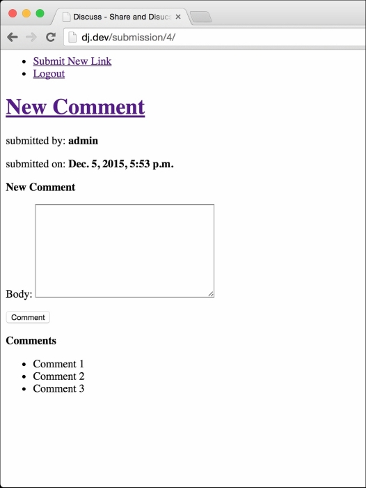 Comments