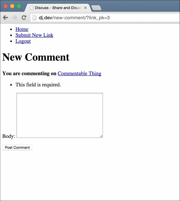 Comments
