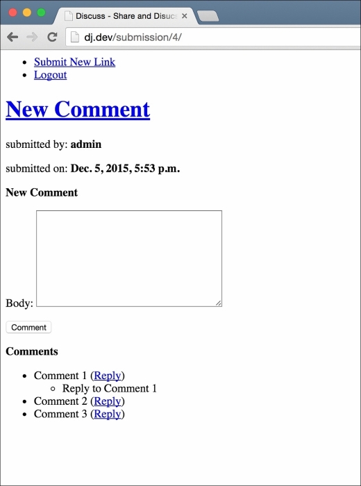 Comments