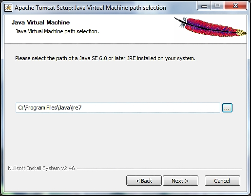 Time for action – installing the Tomcat web server