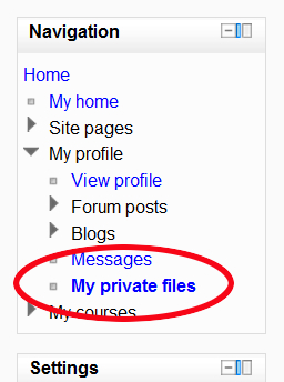 Time for action – uploading a file