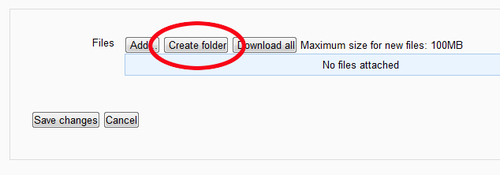 Time for action – creating a "Handouts" folder