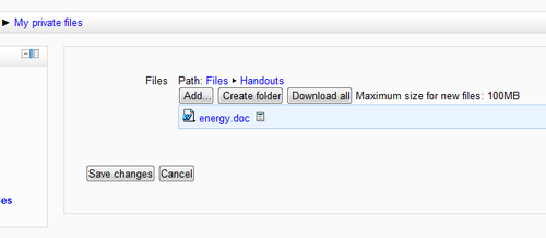 Time for action – putting files where we want them