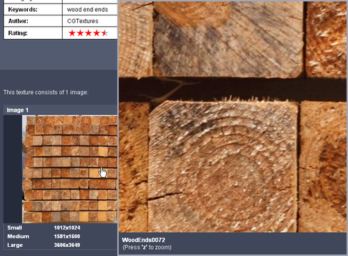 Time for action – selecting the photo texture