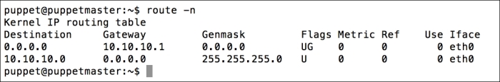 Setting static IP, gateway, and DNS
