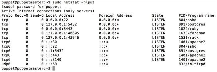 Checking which ports to keep open