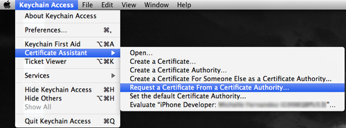 Time for action – obtaining the iOS developer certificate