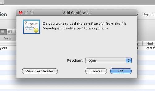 Time for action – obtaining the iOS developer certificate
