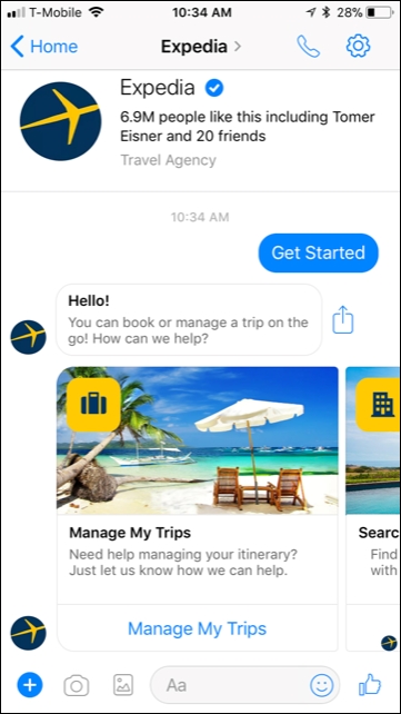 Conversational UI