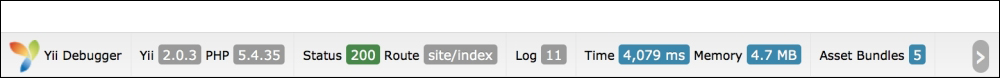 Configuring the debug toolbar