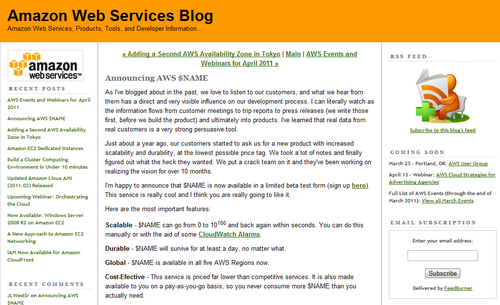 Product blogs
