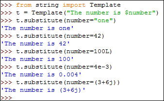 String templates