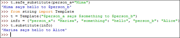 String templates