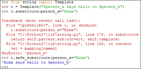 String templates