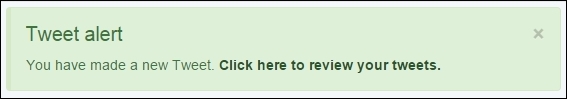 Customizing alerts