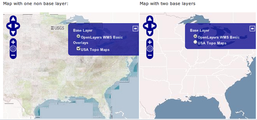 Understanding base and non-base layers