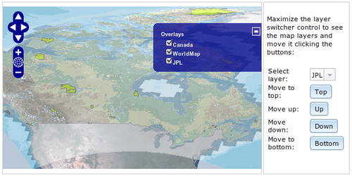 Managing map's stack layers