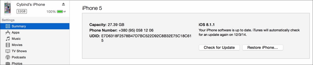 Registering the device