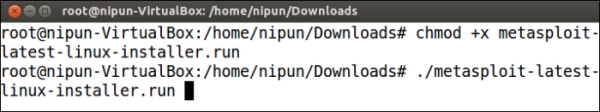 Configuring Metasploit on Ubuntu