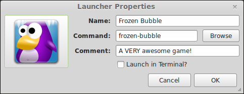 Creating launchers