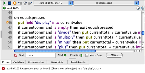 Debugging