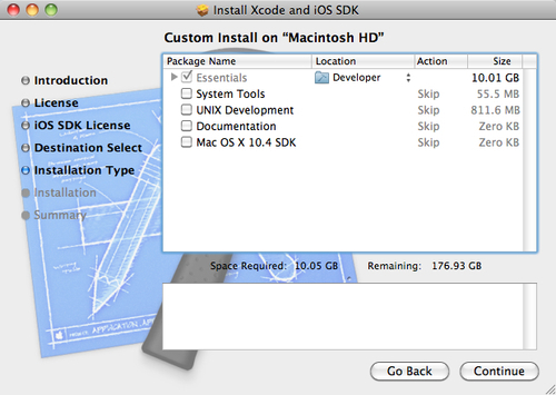 Installing Xcode